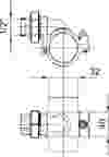 Compressed air tubes fittings and valves drops technical drawing 12| piping system  | OMI