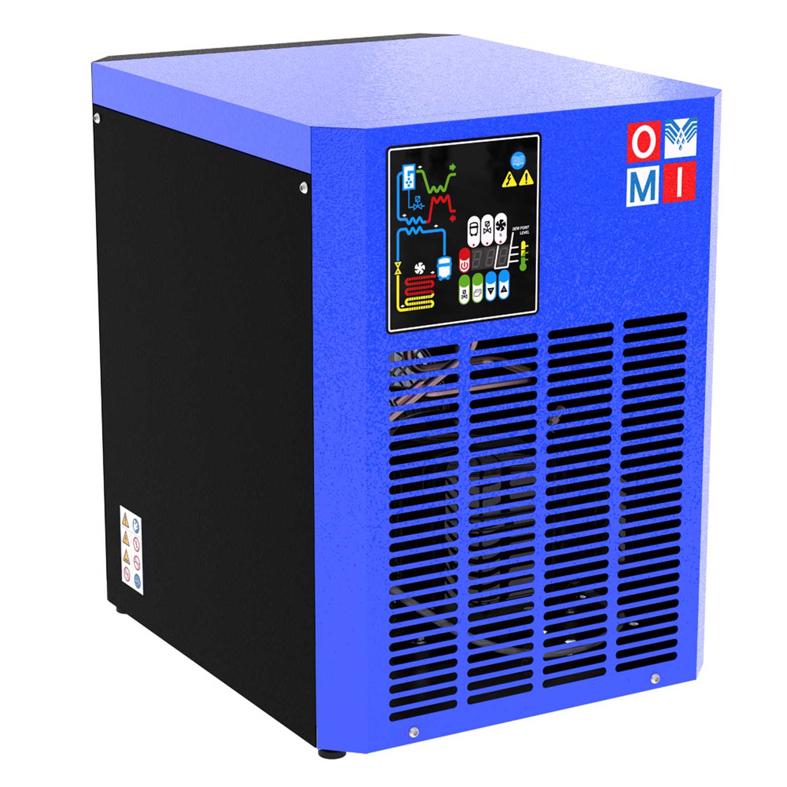 Refrigeration air dryers high pressure refrigeration dryers product image 2 on white background| compressed air treatment | OMI