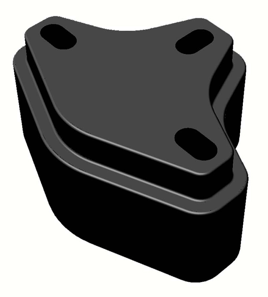 Fixing systems spacer product image 1 on white  background| piping system  | OMI