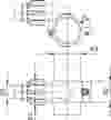 Compressed air tubes fittings and valves drops technical drawing 6| piping system  | OMI