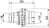 Compressed air tubes fittings and valves reducing technical drawing 6| piping system  | OMI