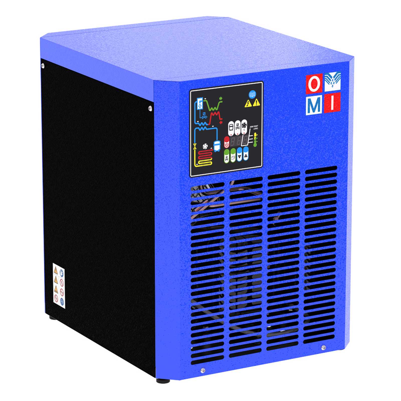 Refrigeration air dryers easy dryers product image 3 on white background| compressed air treatment | OMI