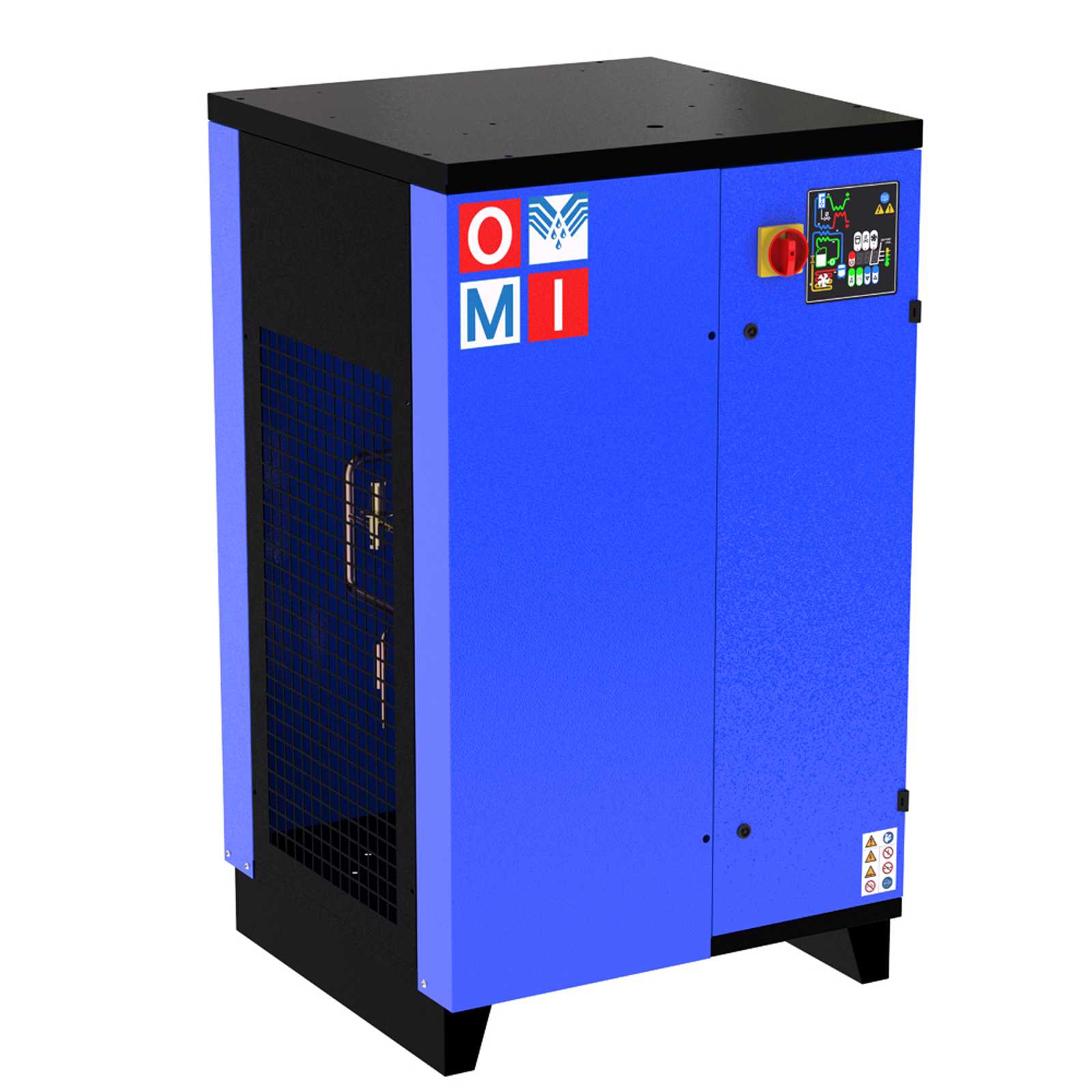 Refrigeration air dryers energy saving dryers product image 5 on white background| compressed air treatment | OMI