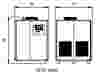 Essiccatori d'aria a refrigerazione rigenerativi - Disegno tecnico 2 | Trattamento dell'aria compressa | OMI