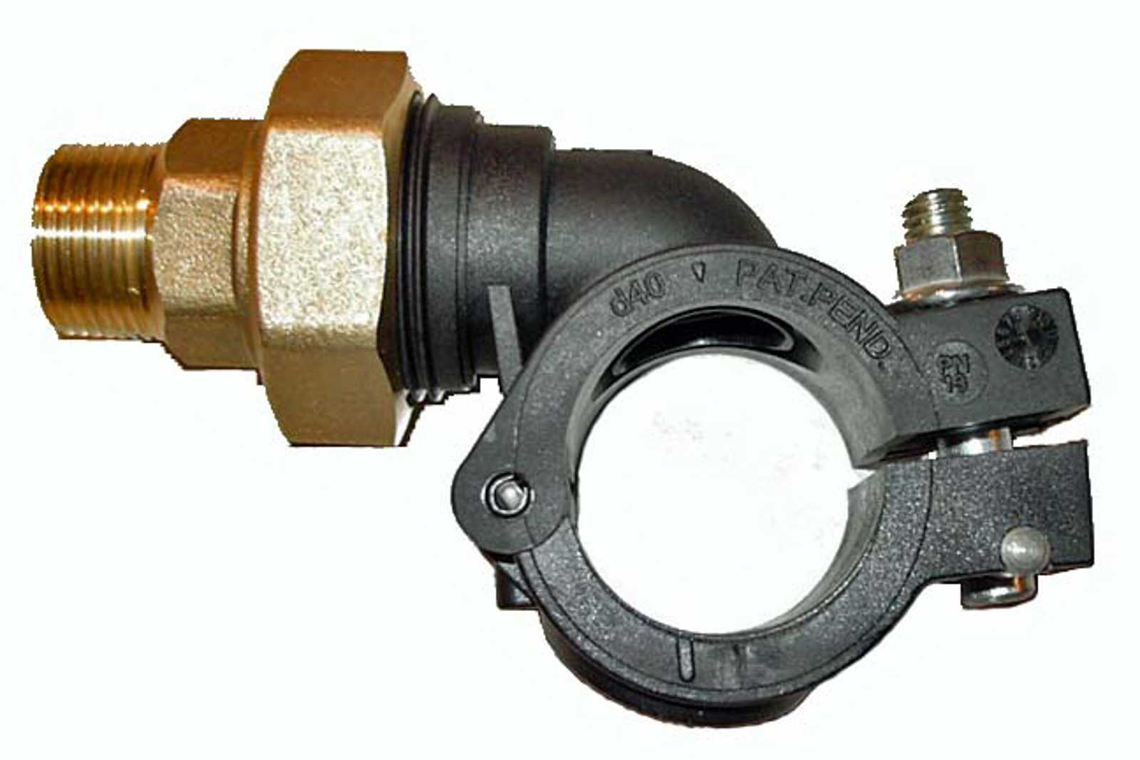 Compressed air tubes fittings and valves drops product image 2 on white background| piping system | OMI