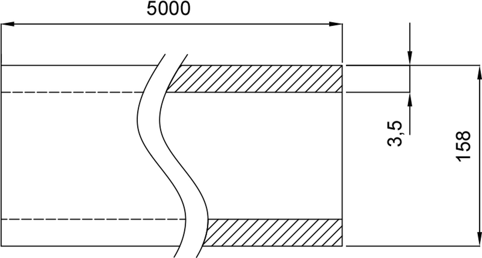 Compressed air tubes fittings and valves tubes technical drawing 12| piping system | OMI