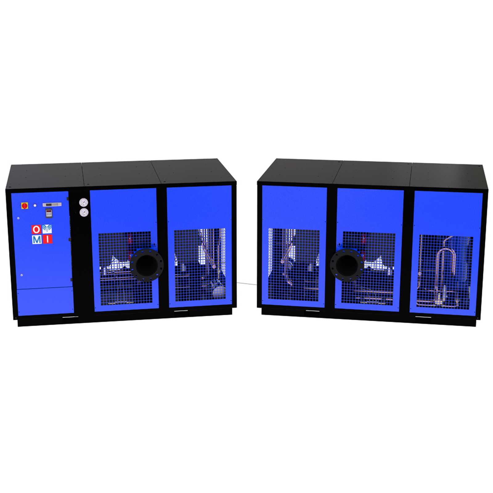 Refrigeration air dryers easy dryers product image 17 on white background| compressed air treatment | OMI