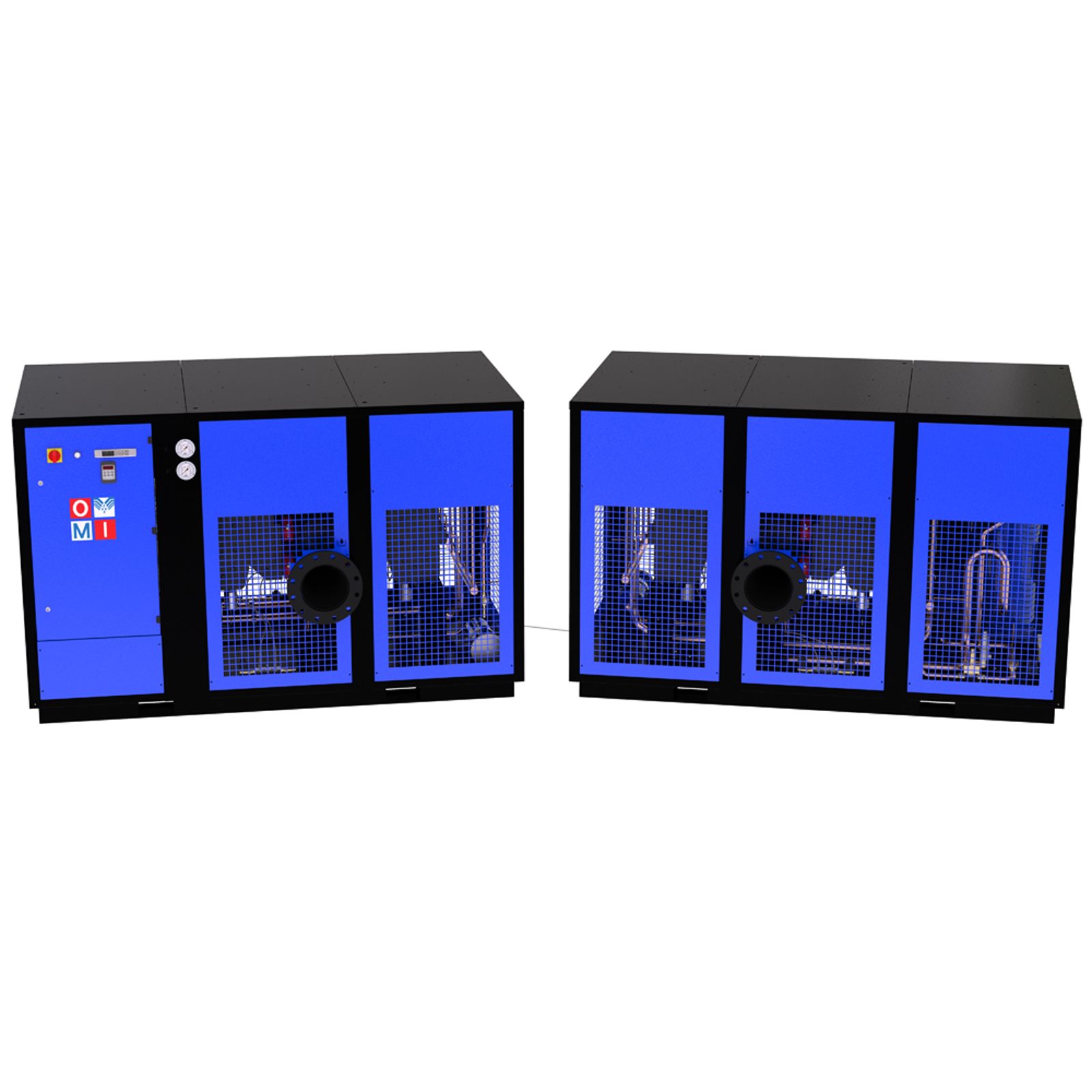 Refrigeration air dryers easy dryers product image 17 on white background| compressed air treatment | OMI