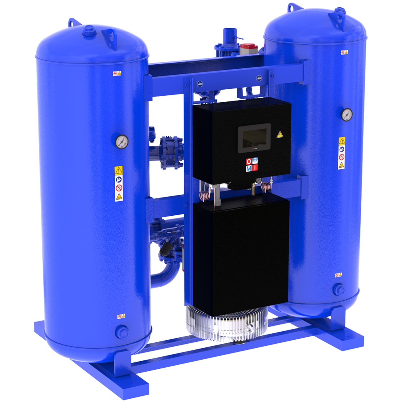 Adsorption air dryers hba series product image 1 on white background| compressed air treatment | OMI