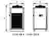 OMI Water Chillers CHW-A Dimensions 3