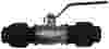 Compressed air tubes fittings and valves valves product image 2 on white  background| piping system  | OMI