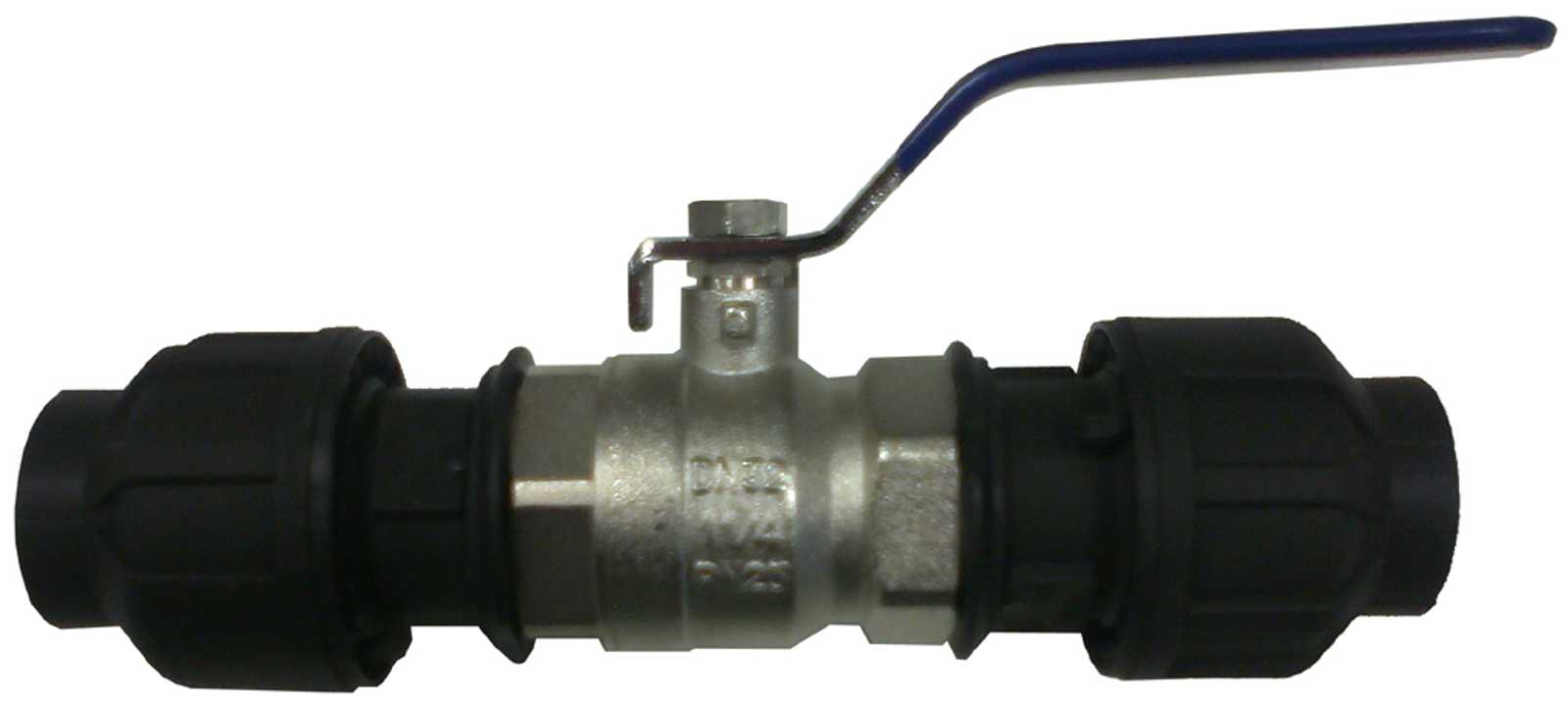 Compressed air tubes fittings and valves valves product image 2 on white background| piping system | OMI