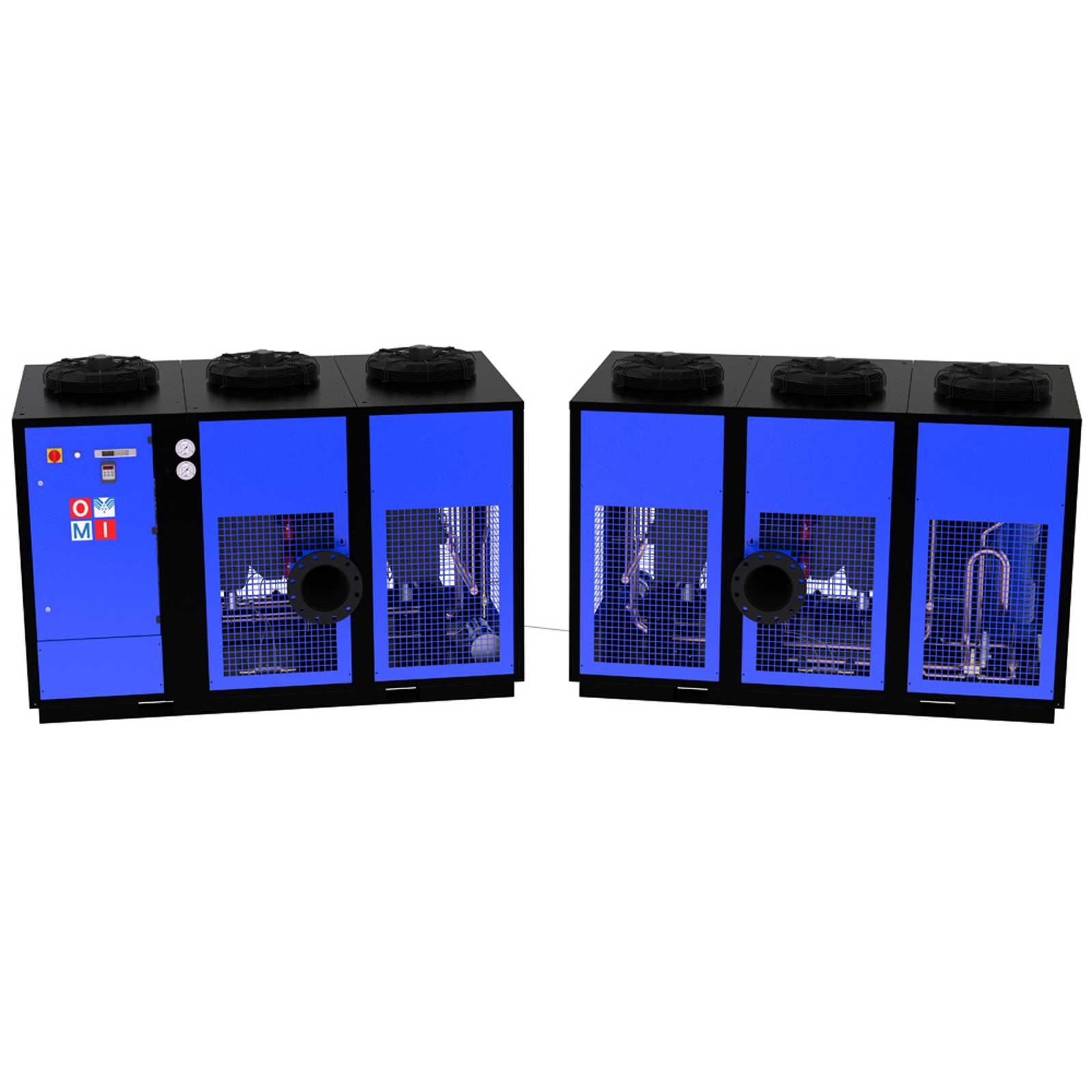 Refrigeration air dryers easy dryers product image 18 on white background| compressed air treatment | OMI