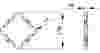 Compressed air tubes fittings and valves caps technical drawing 4| piping system  | OMI