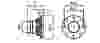 Compressed air tubes fittings and valves pipe flange adaptor technical drawing 5| piping system | OMI