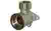 Compressed air tubes fittings and valves wall bearing elbows technical drawing 6| piping system  | OMI