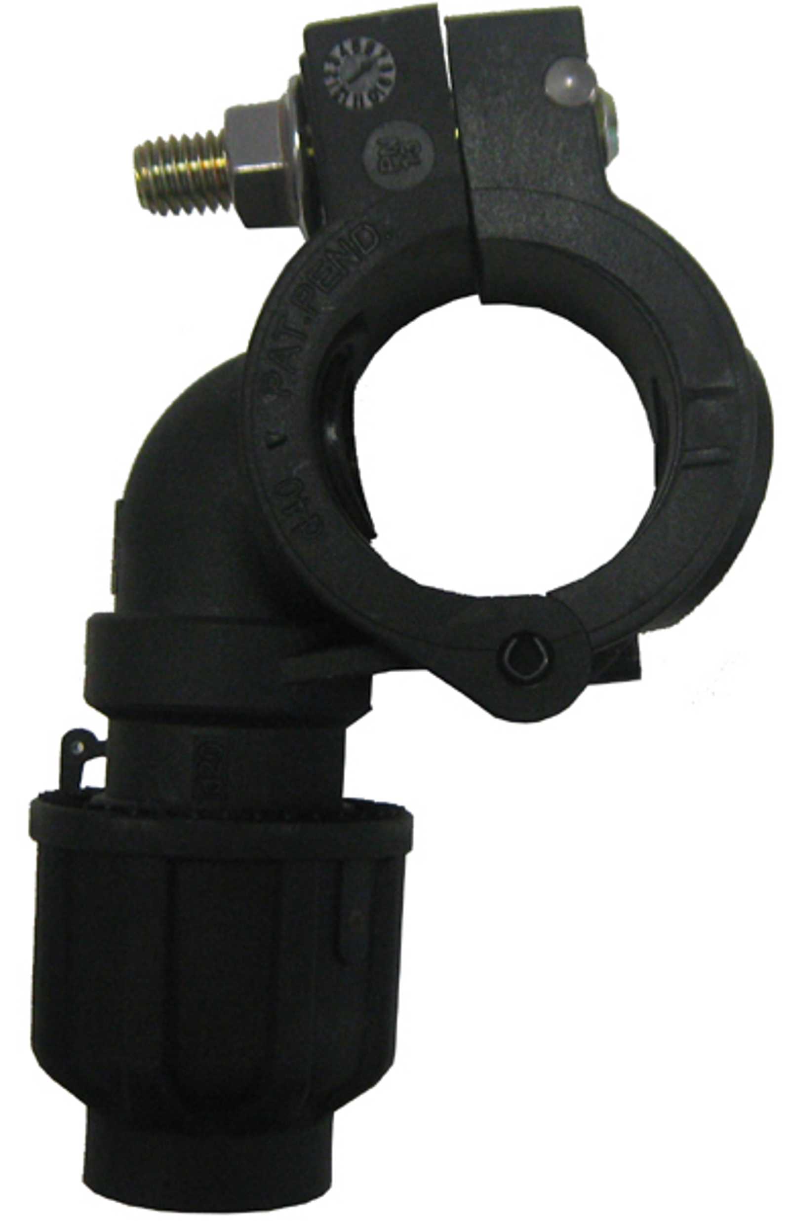 Compressed air tubes fittings and valves drops product image 1 on white background| piping system | OMI