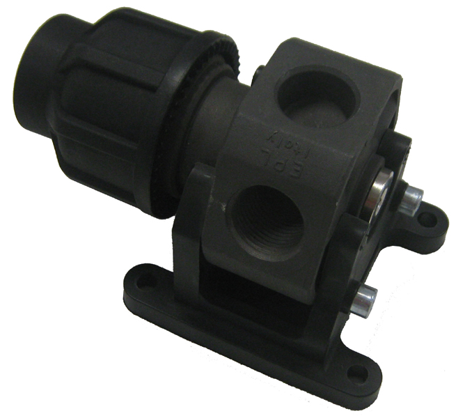 Compressed air tubes fittings and valves appliques product image 3 on white  background| piping system  | OMI