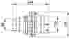 Compressed air tubes fittings and valves reducing technical drawing 5| piping system  | OMI