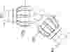 Compressed air tubes fittings and valves elbows technical drawing 10| piping system  | OMI