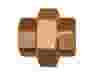 Compressed air tubes fittings and valves brass union socket product image 1 on white  background| piping system  | OMI