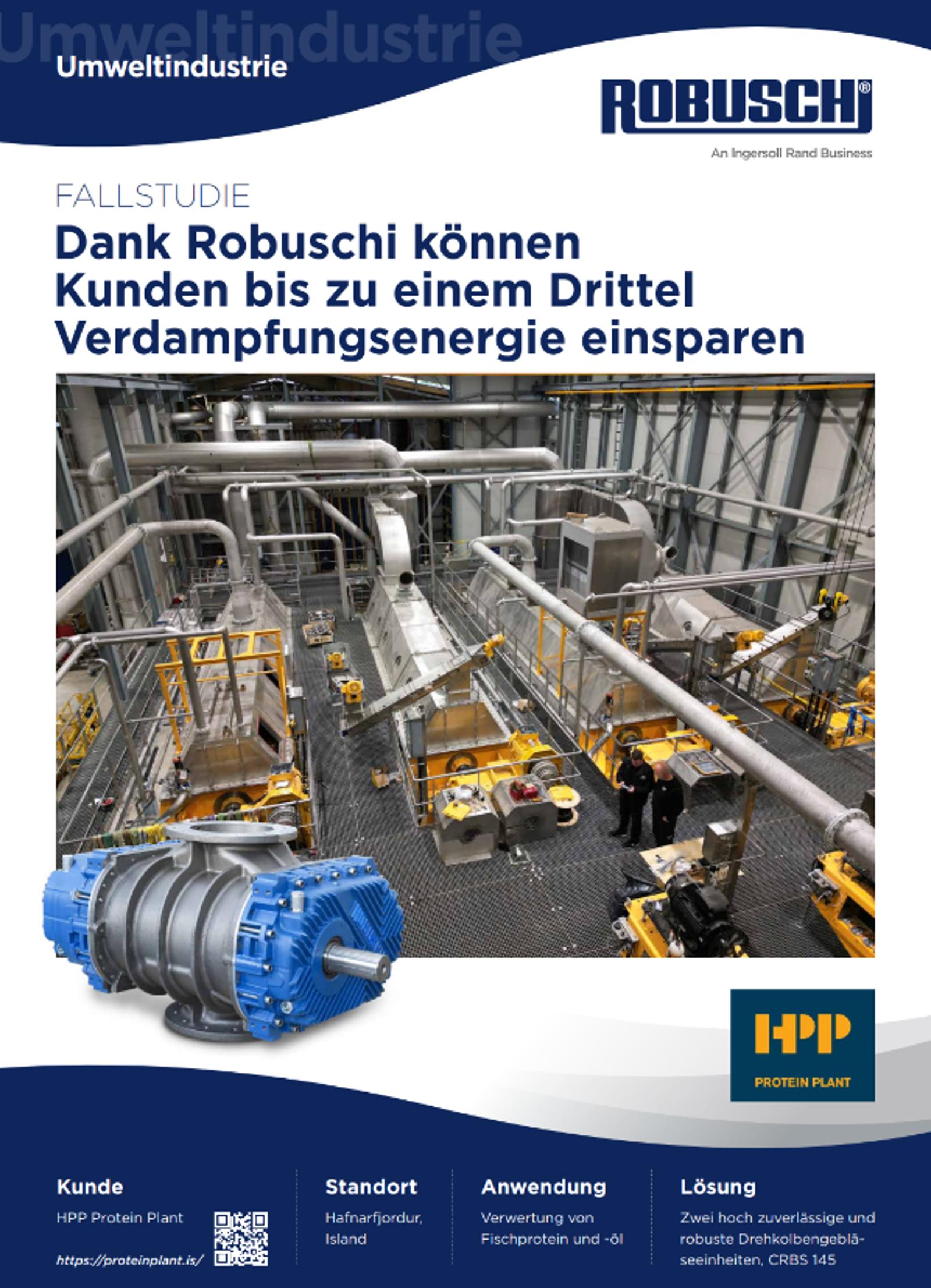 Robuschi Cuts Evaporation Energy by One Third Case Study