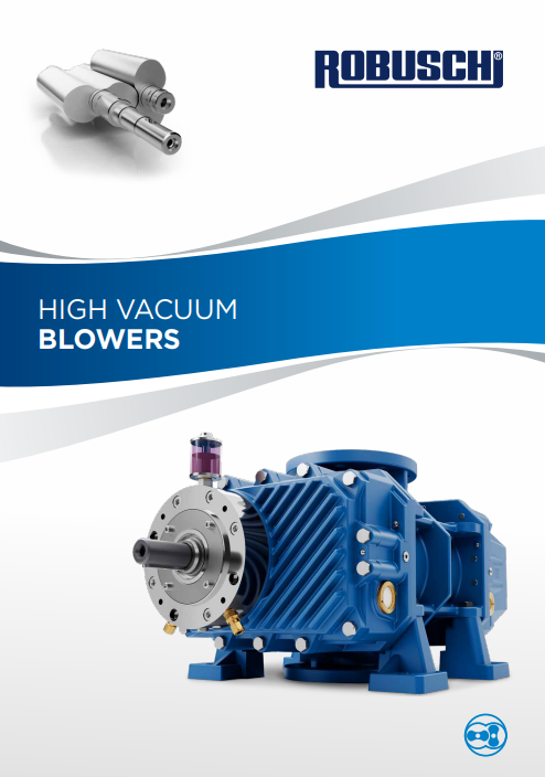 High Vacuum Blowers Brochure