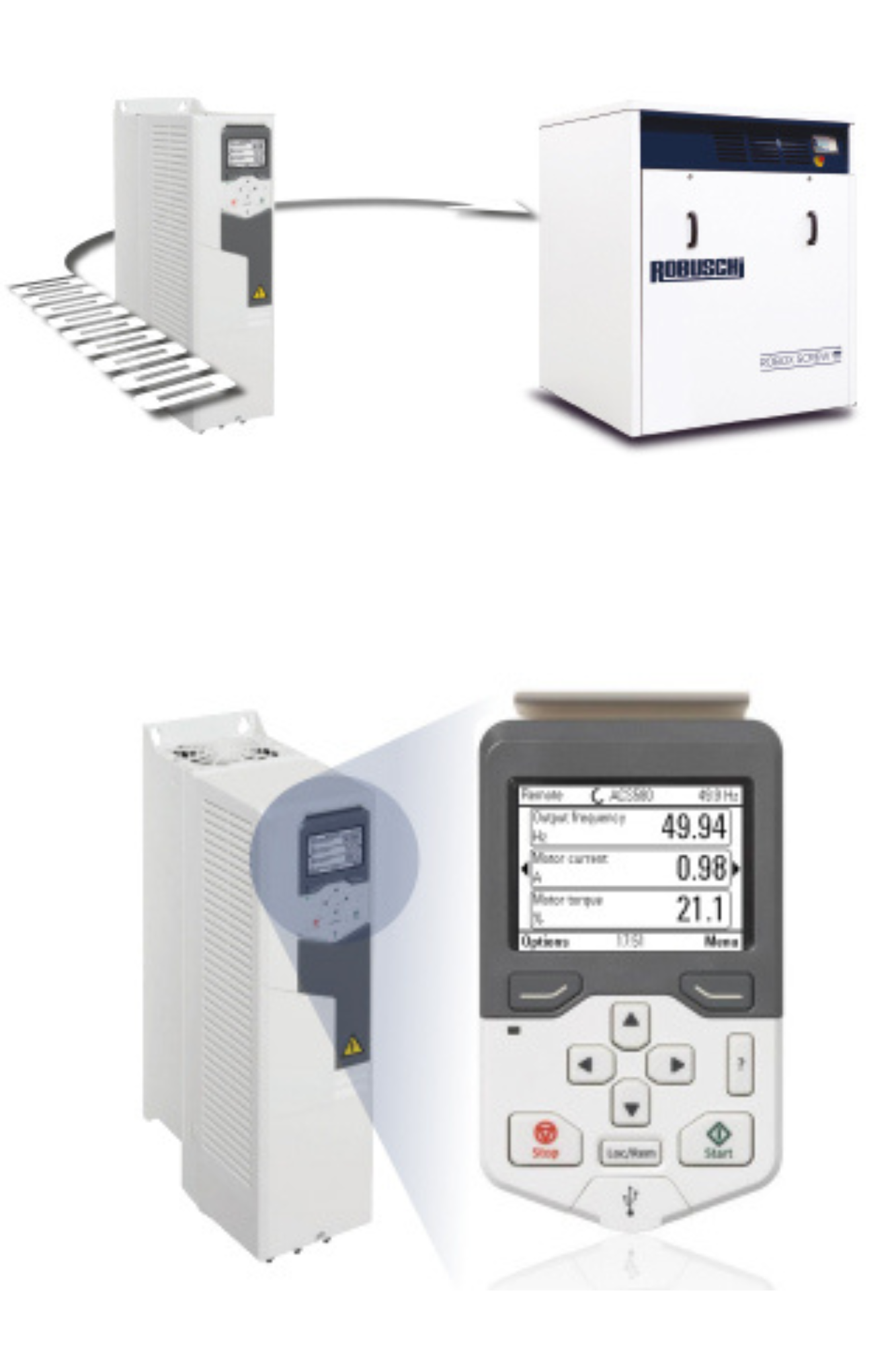 Plug and play screw collage