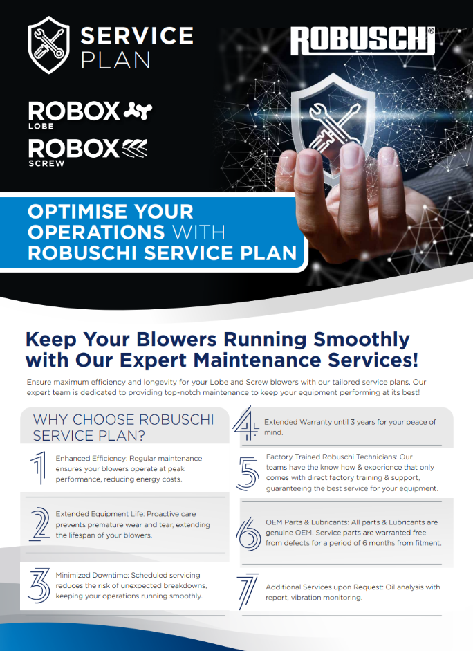 Robox Service Plan Program for Aftermarket Flyer