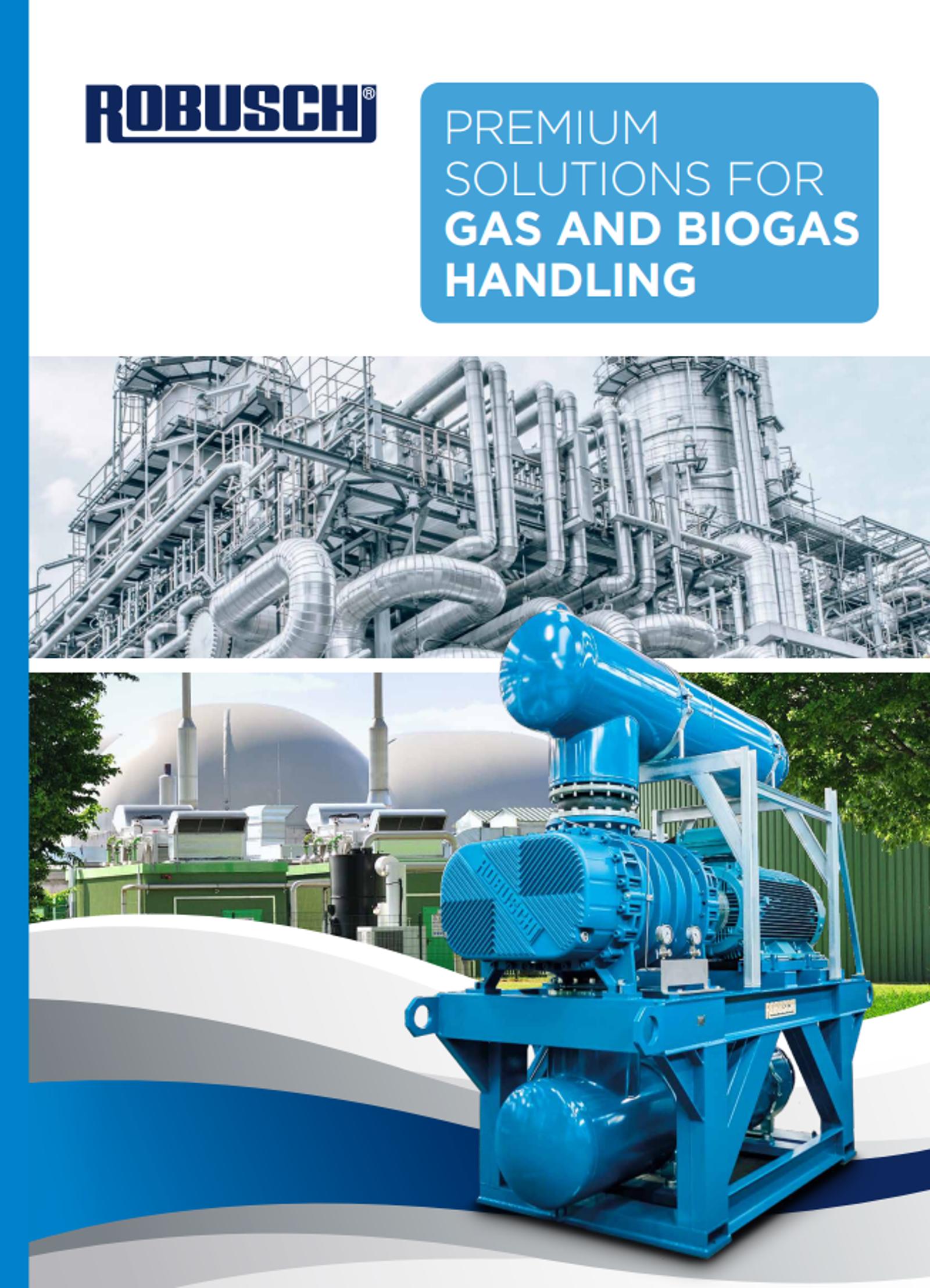 Premium Solutions for Gas and Biogas Handling