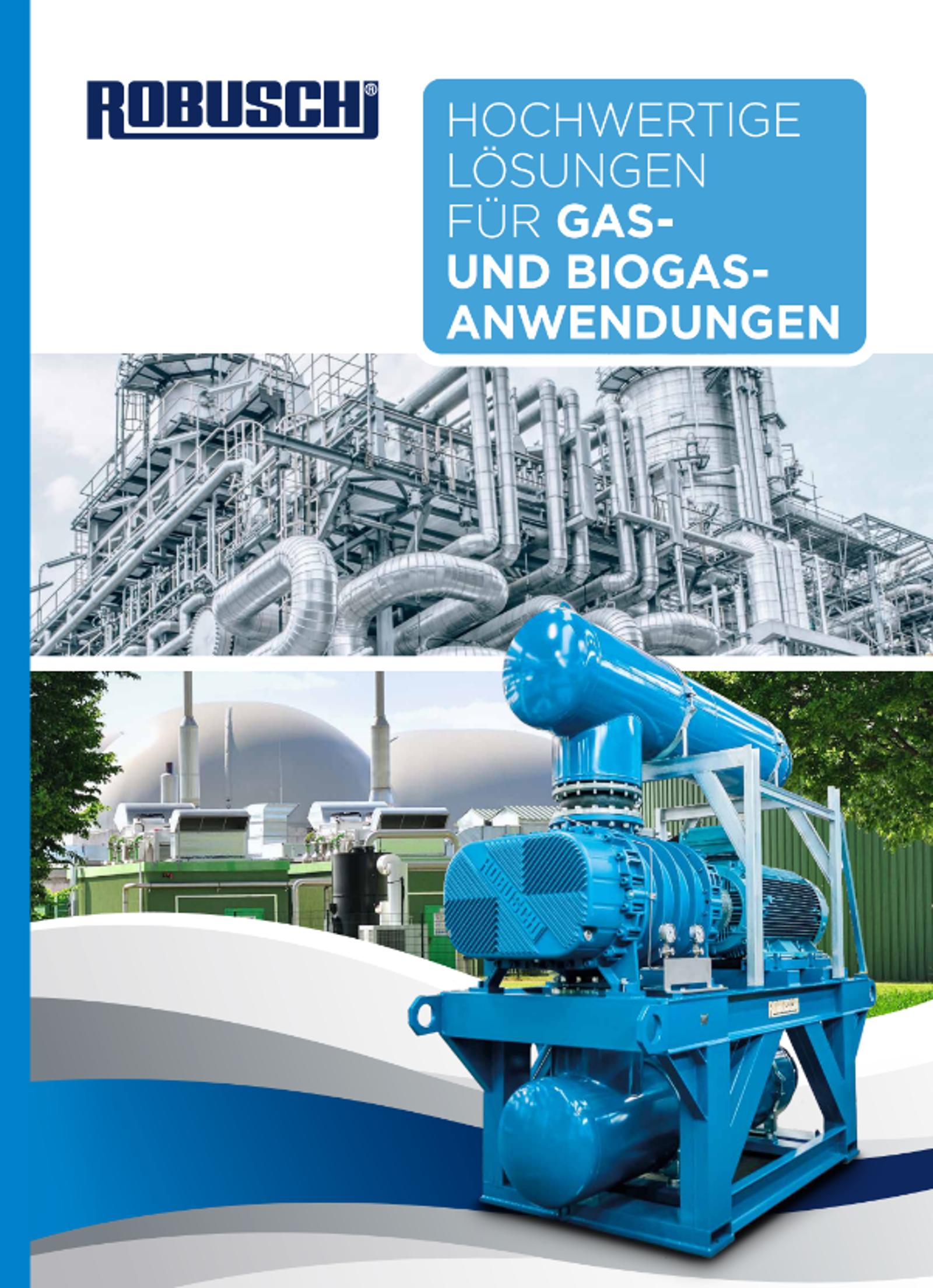 Premium Solutions for Gas and Biogas Handling
