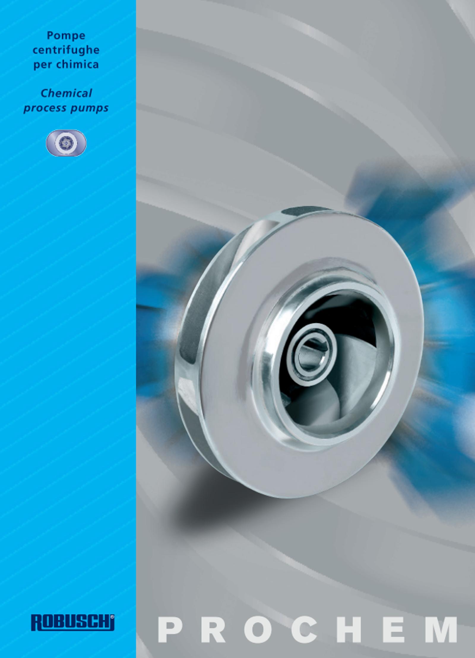 ProChem Centrifugal Pump Range Catalog