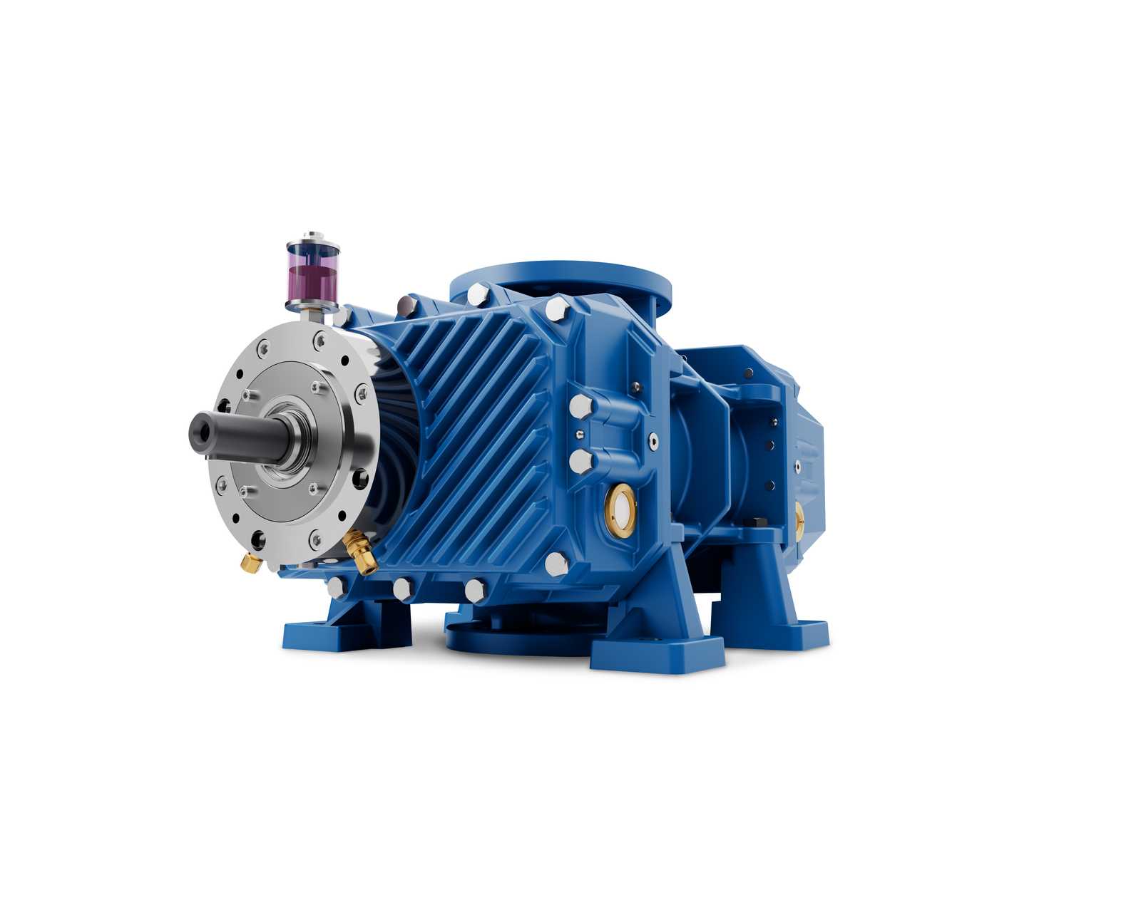 RB-AV lobe vacuum blower air end