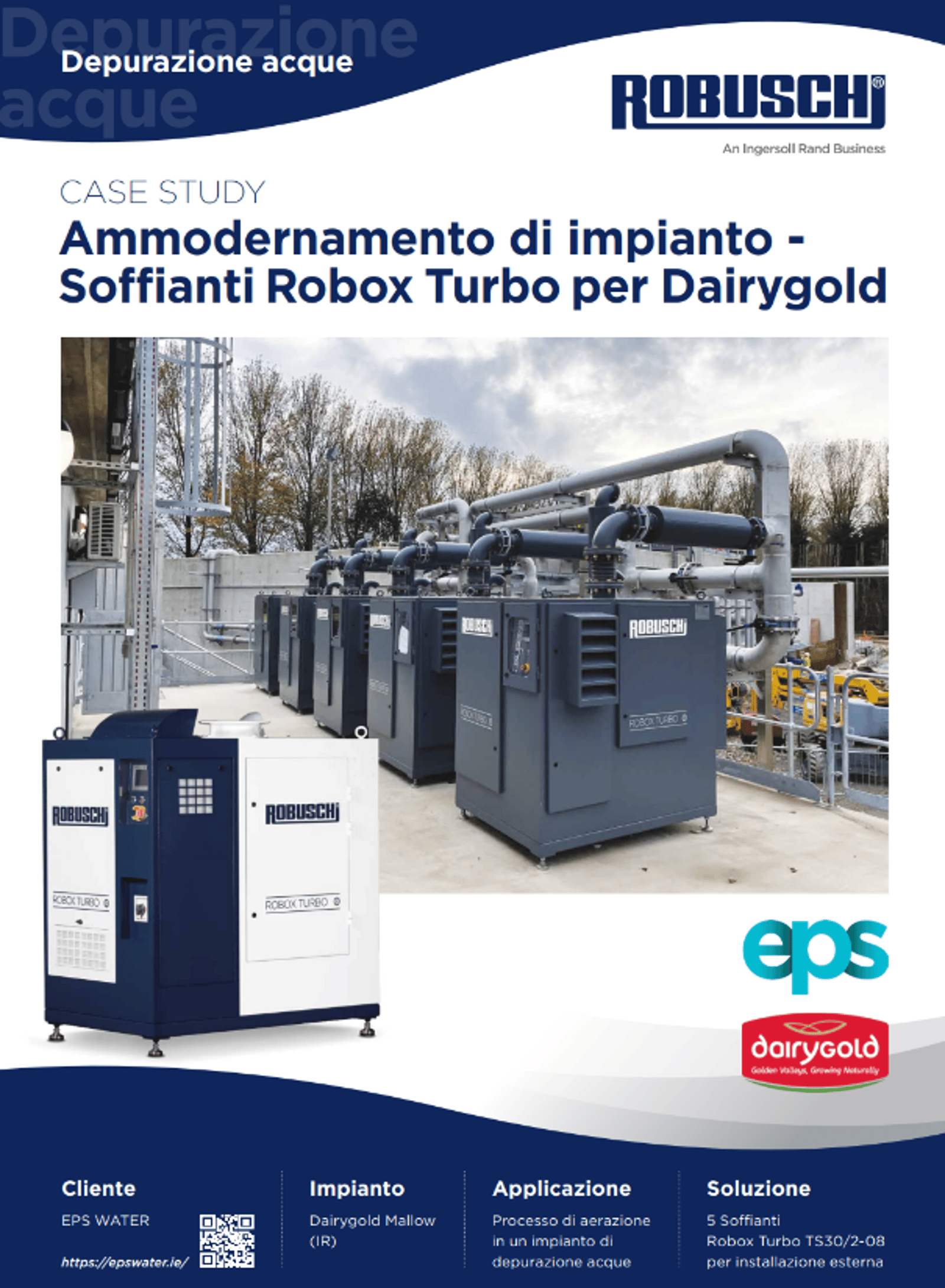 Aggiornamento - Soffiatori Robox Robuschi per Dairygold