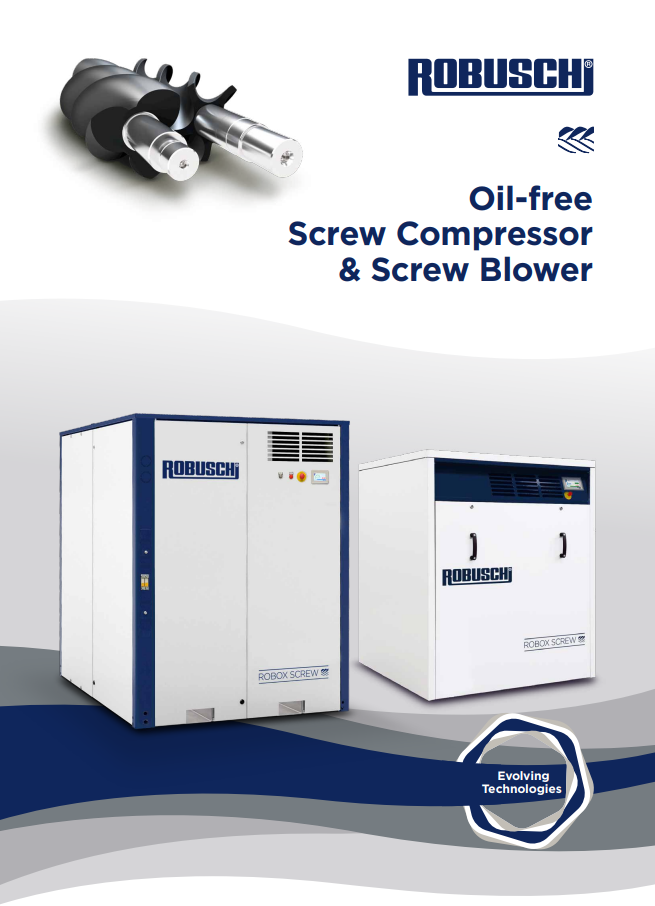 Oil-Free Screw Compressor & Screw Blower Catalog