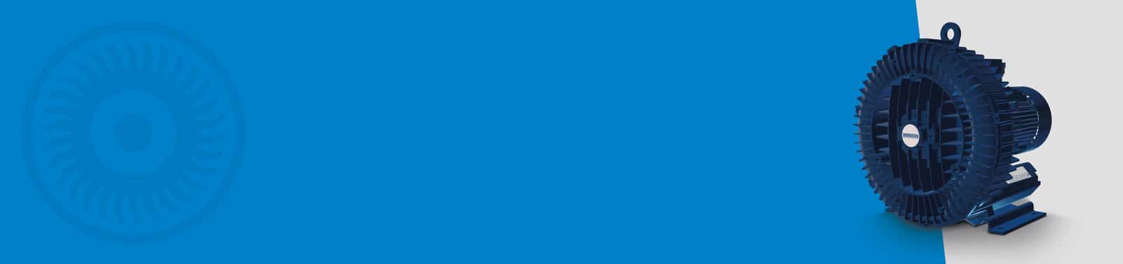 Side channel blower banner