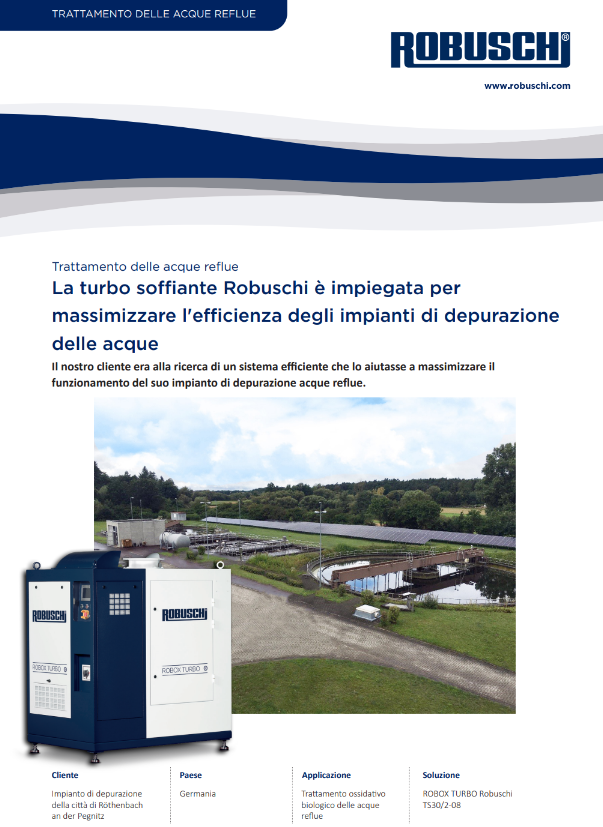 Turbo Blower Boosts WWT Plant Efficiency Case Study