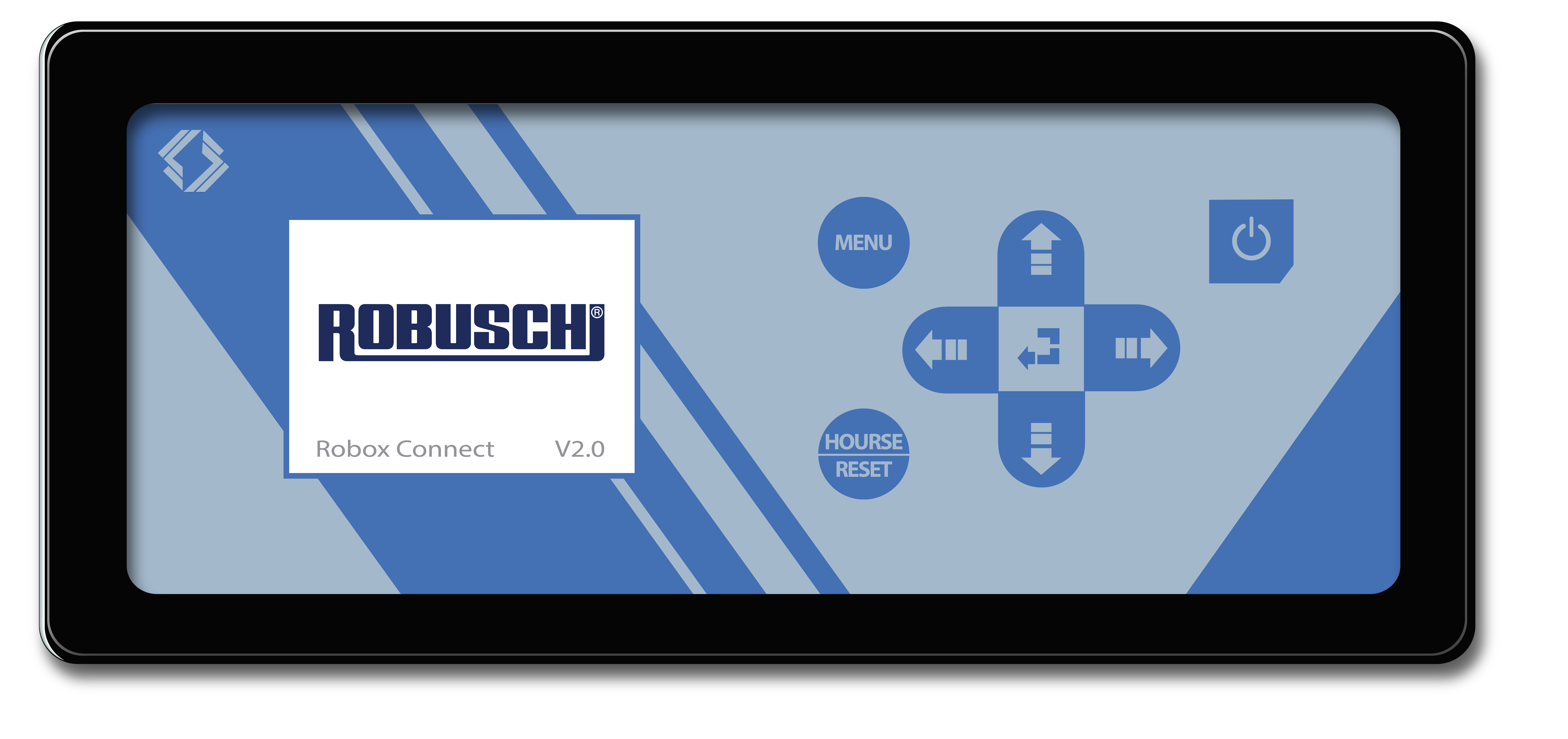 Panel of the Robox Connect 2.0 of Robuschi
