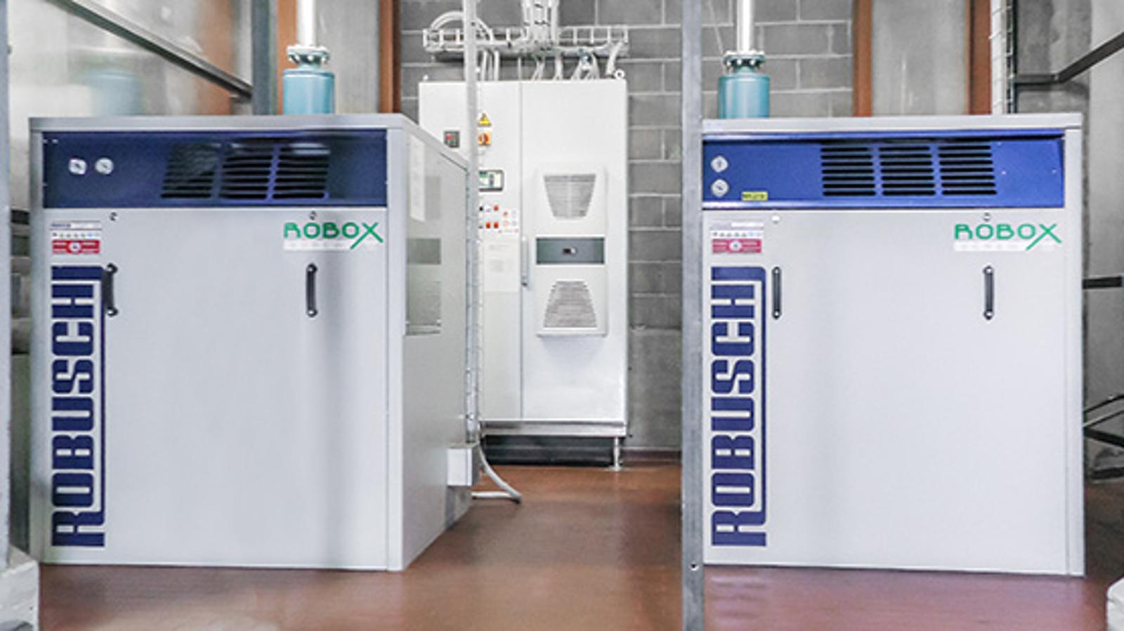 Robuschi Robox Lobe & Screw Blower at Barilla