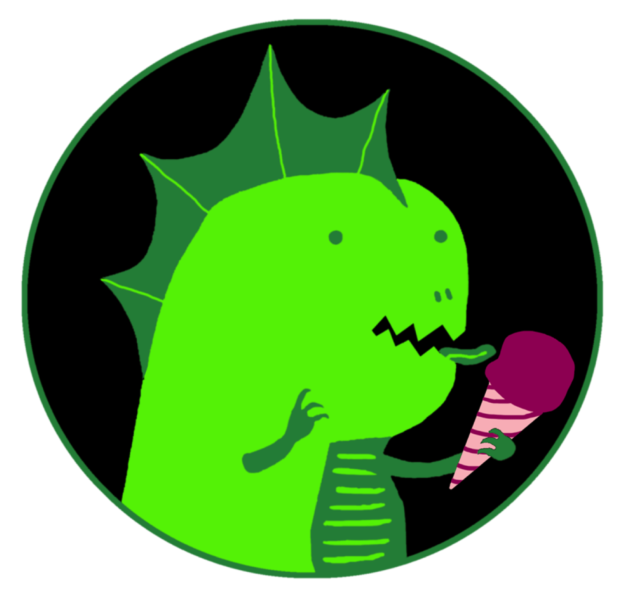 Dinosaur Dragon Ice Cream