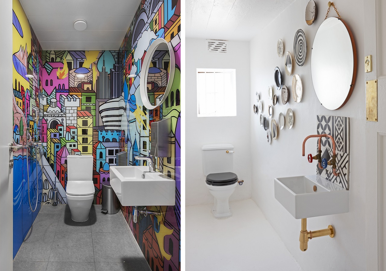 Creative restroom designs
