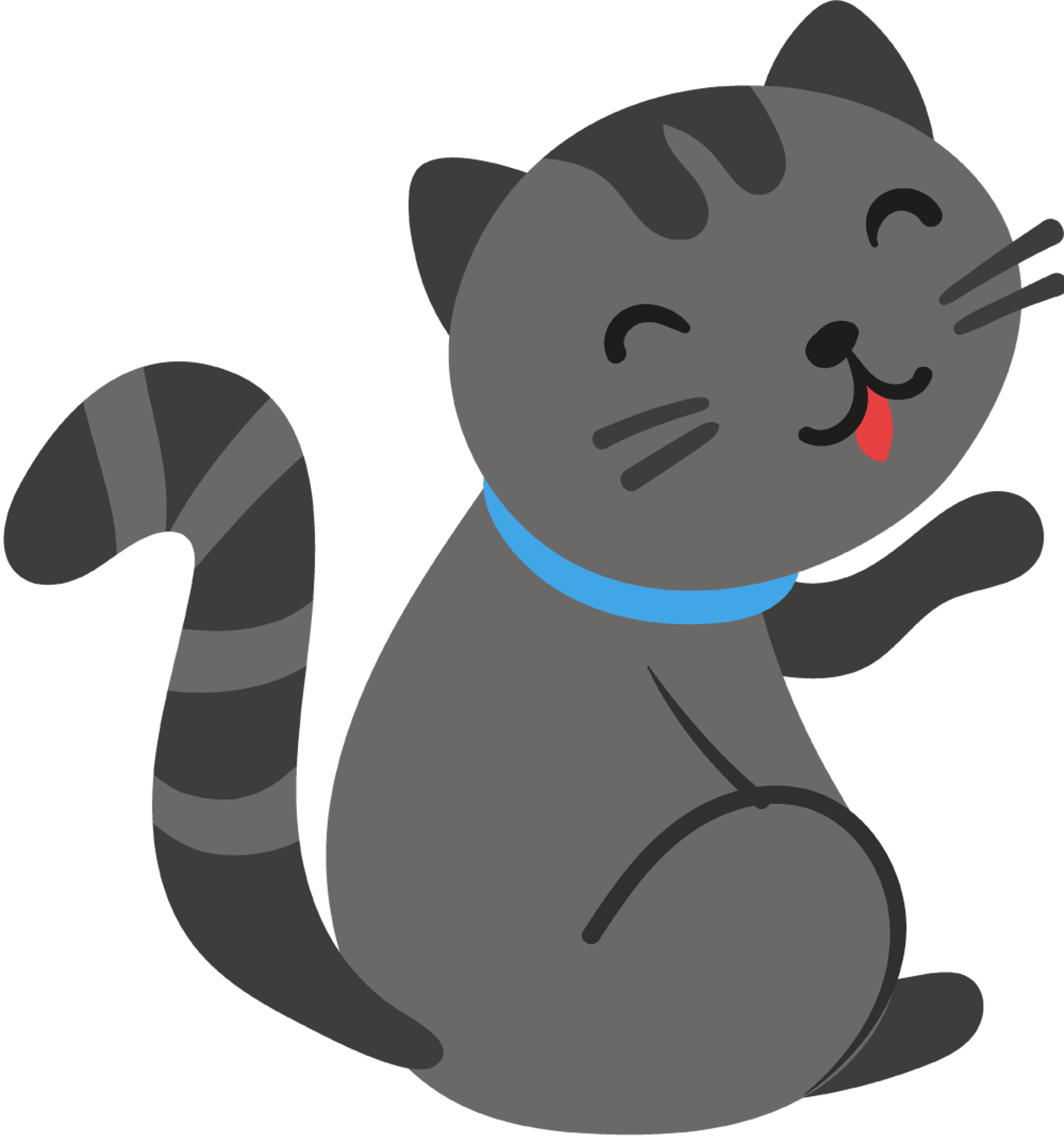 Stripe Cat