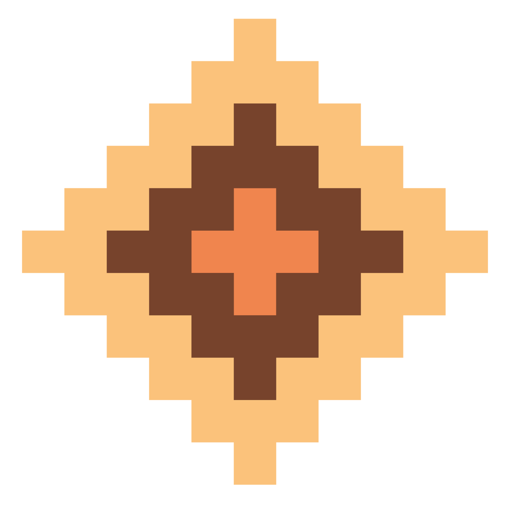 Geometric Diamond Pattern