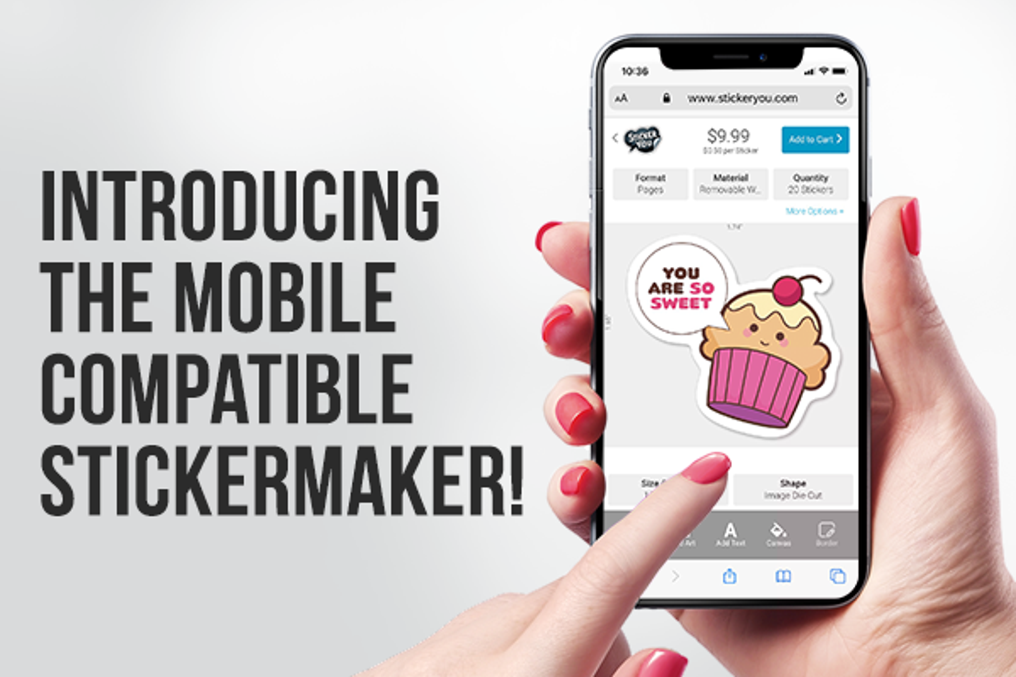 Introducing the Mobile Compatible StickerMaker! 