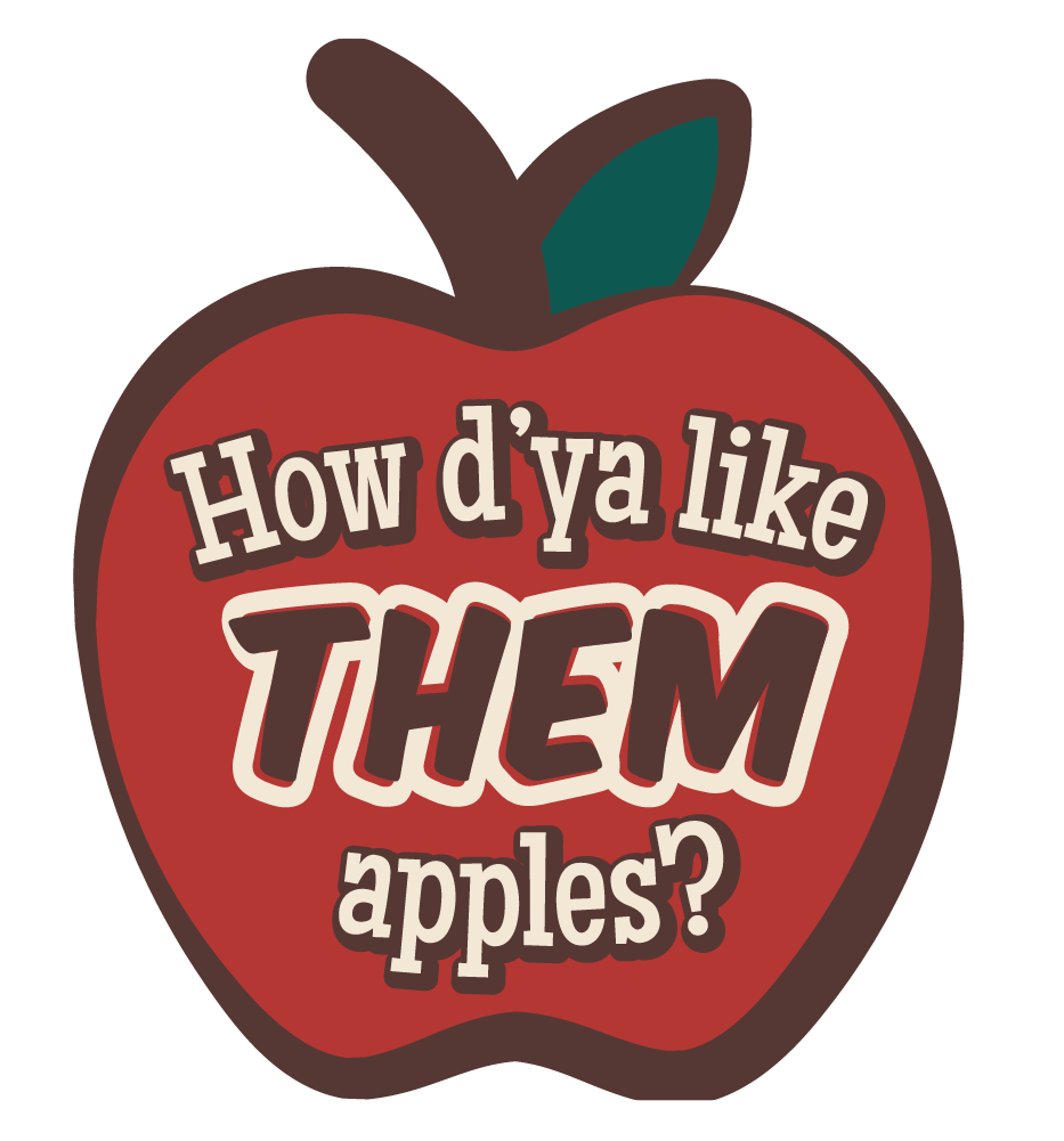 Funny Them Apples