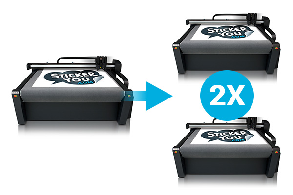 2x Faster Cutting 2x Faster Cutting