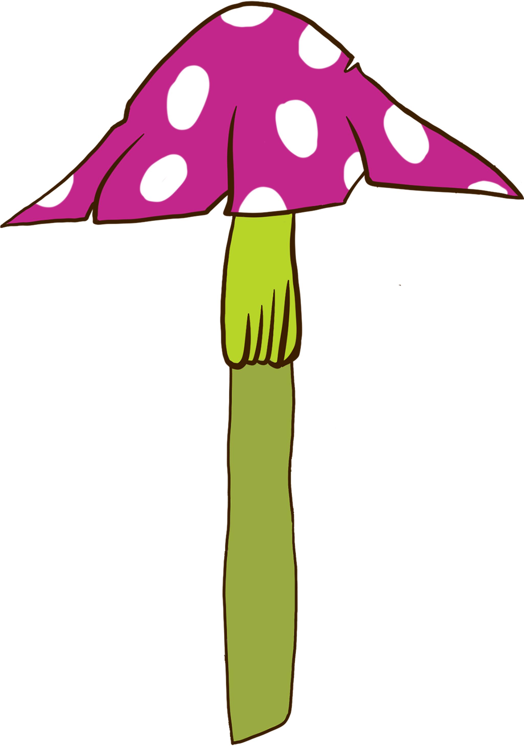 Pink Spotted Shroomies