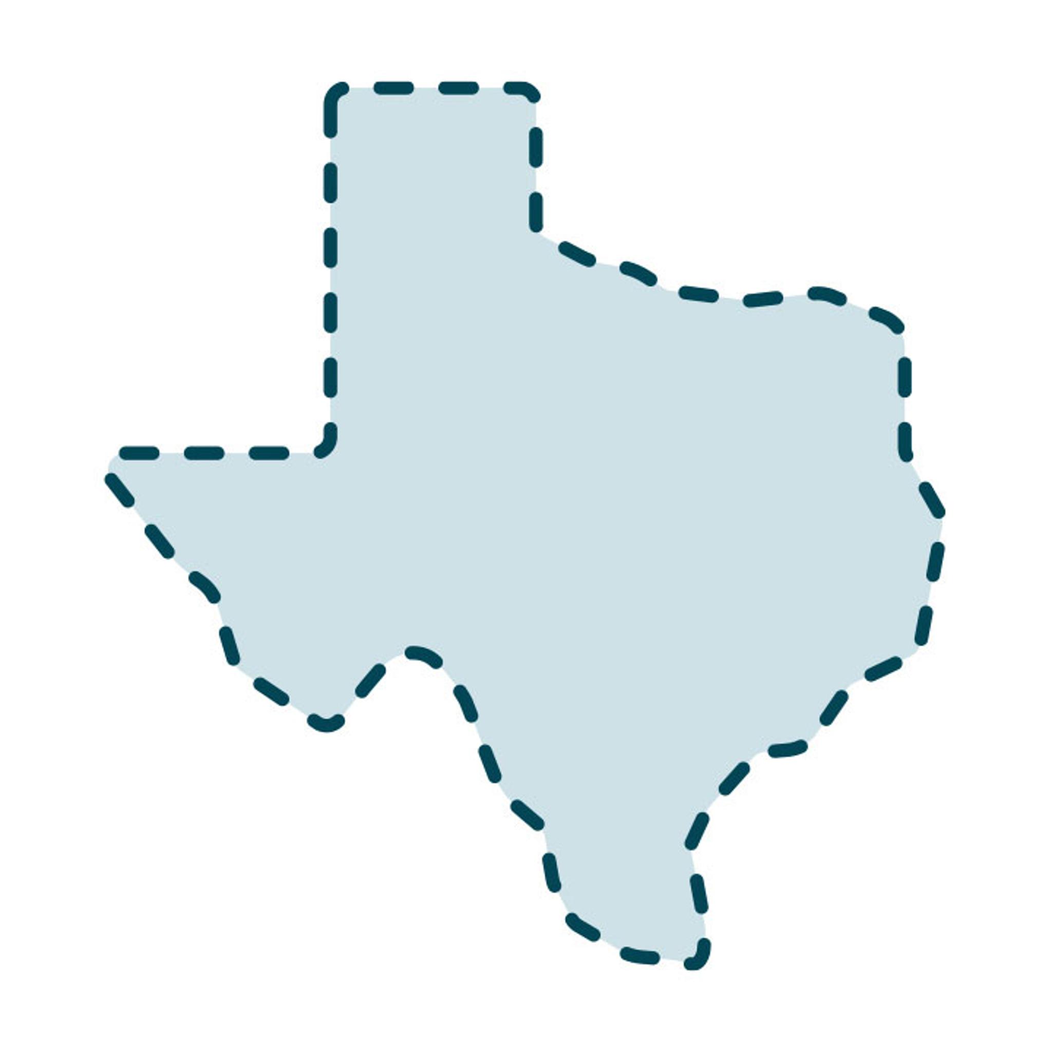 USA Texas State Template