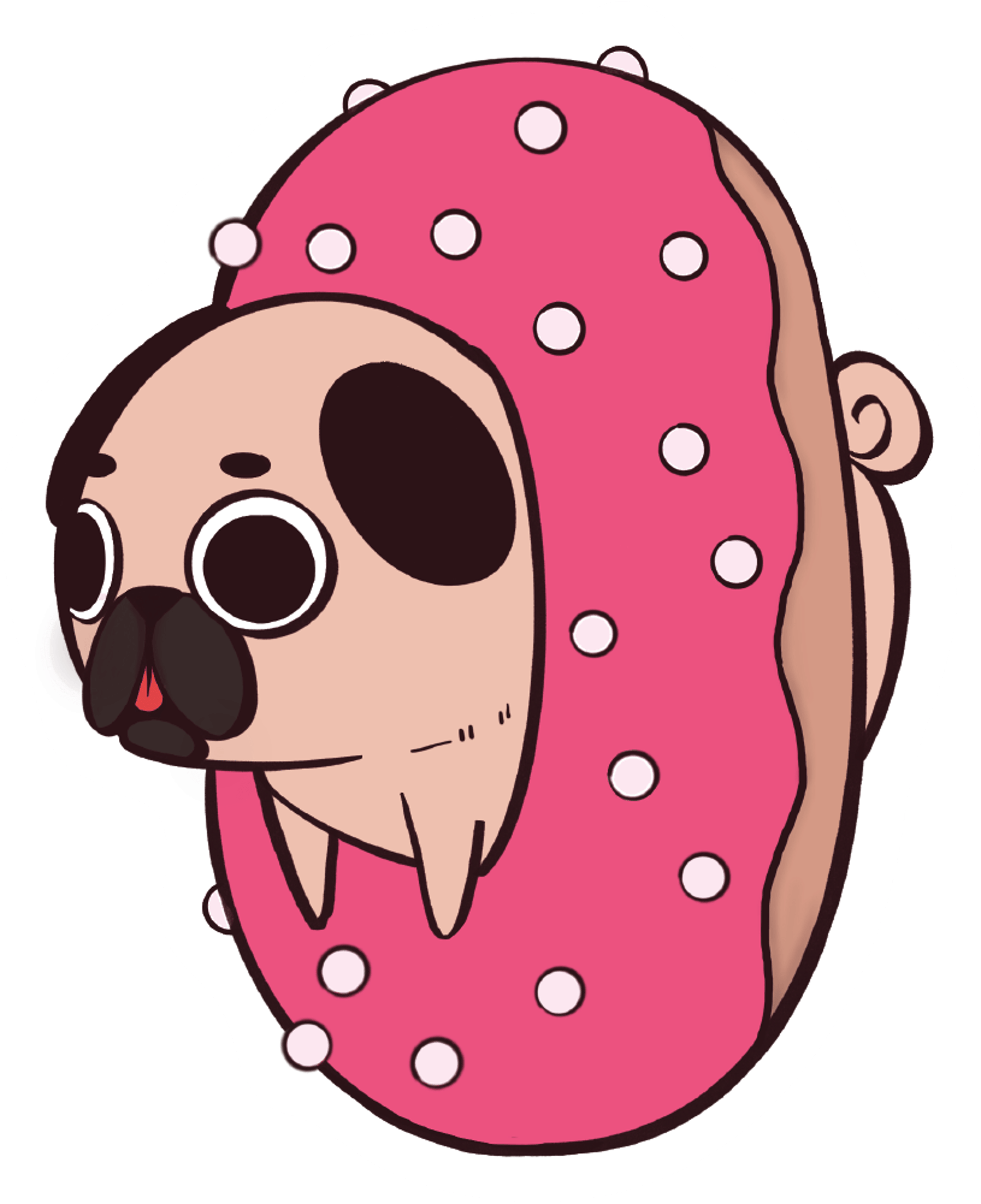 Pug Donut