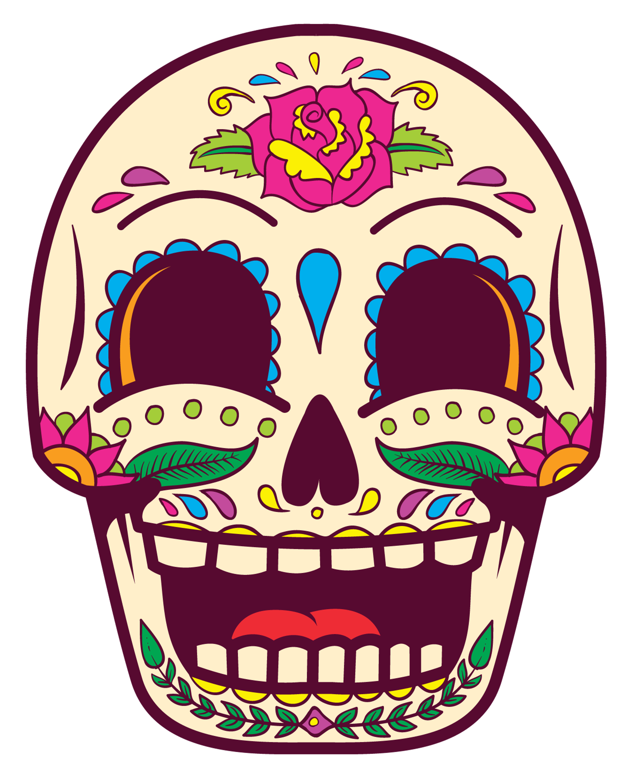 Happy Sugar Skull